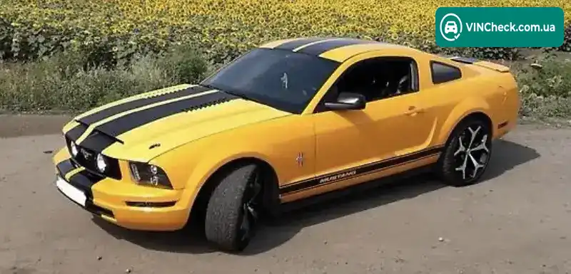 Ford Mustang 2008, фото з оголошення 2 з 20, VIN 1ZVHT80N885119463