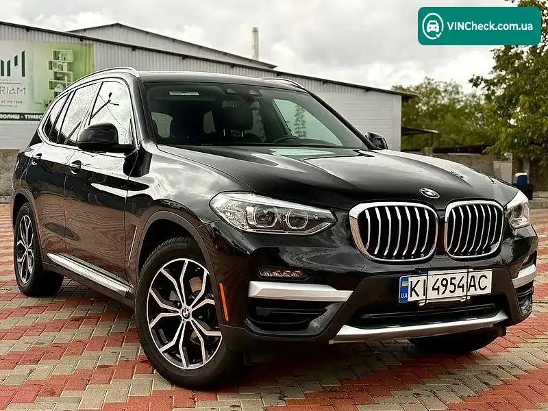 BMW X3 2020, фото з оголошення 1 з 20, VIN 5UXTY3C06M9E81216