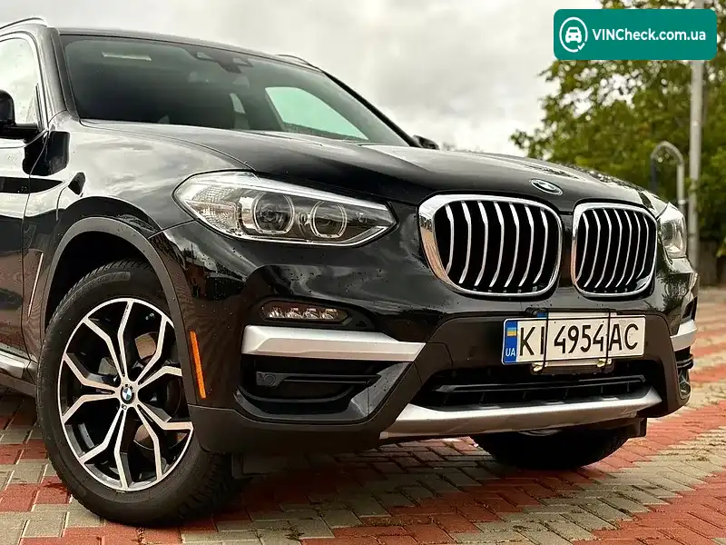 BMW X3 2020, фото з оголошення 2 з 20, VIN 5UXTY3C06M9E81216