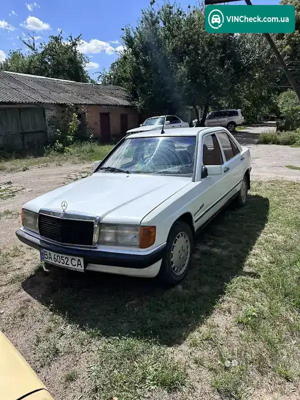 Mercedes-Benz 190 1984, фото з оголошення 1 з 11, VIN WDB2011221F027740