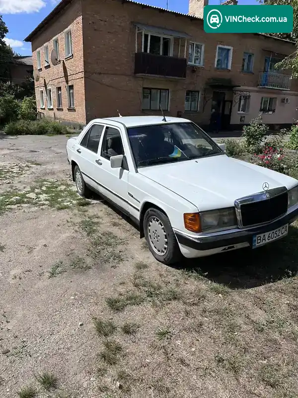 Mercedes-Benz 190 1984, фото з оголошення 2 з 11, VIN WDB2011221F027740
