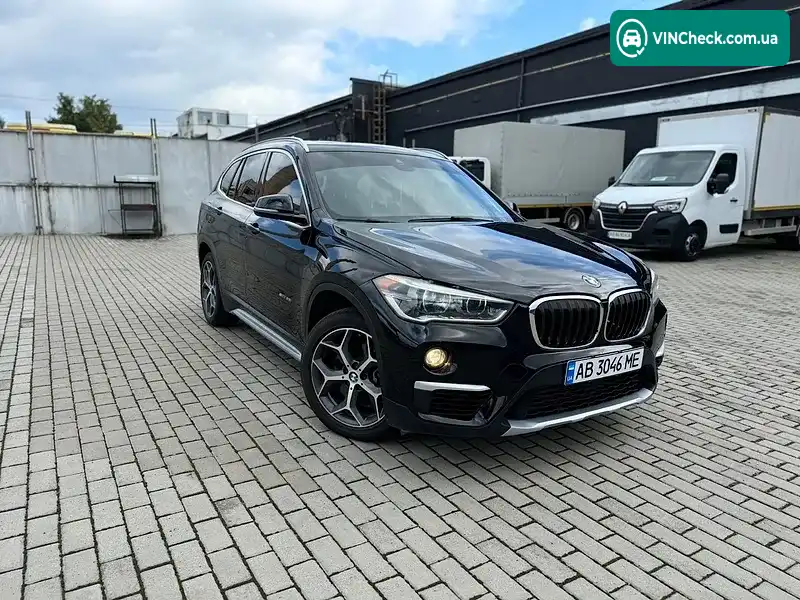 BMW X1 2017, фото з оголошення 2 з 20, VIN WBXHU7C38J5H42890