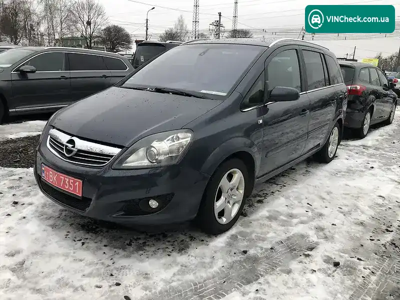 Opel Zafira 2008, фото з оголошення 1 з 20, VIN W0L0XCF0684024980