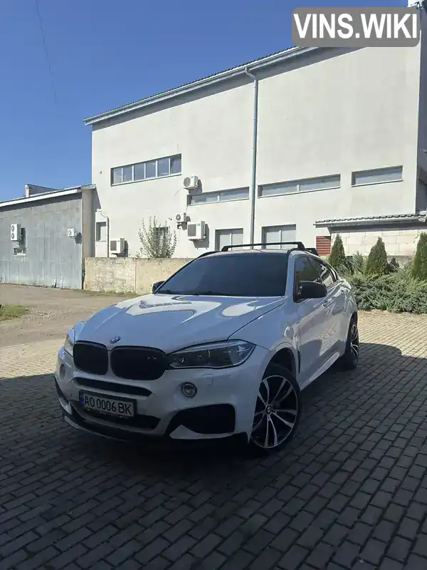 BMW X6 2016, фото з оголошення 1 з 21, VIN WBAKV210600T87249