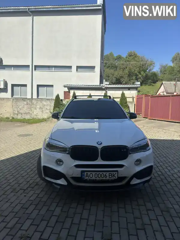 BMW X6 2016, фото з оголошення 2 з 21, VIN WBAKV210600T87249