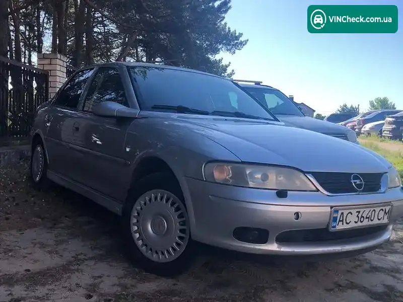 Opel Vectra 2001, фото з оголошення 2 з 5, VIN W0L0JBF1911213509