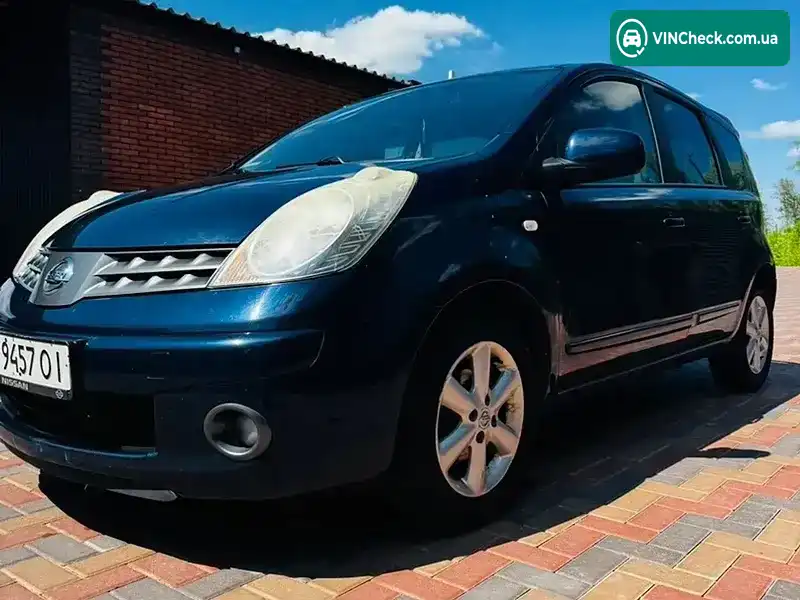 Nissan Note 2007, фото з оголошення 2 з 20, VIN SJNFAAE11U1228472