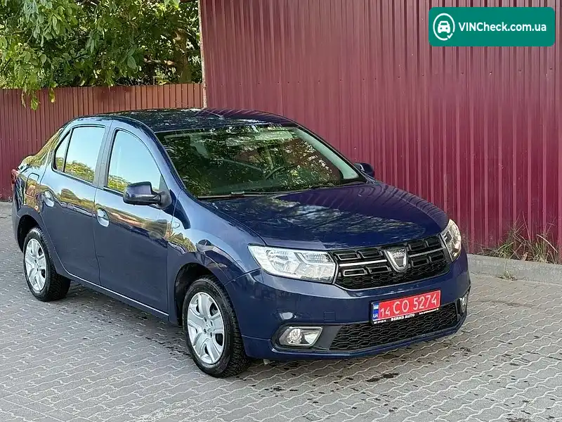 Dacia Logan 2018, фото з оголошення 1 з 16, VIN UU14SDMC559555162