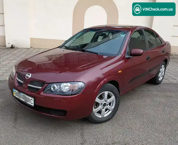 Nissan Almera 2004, фото з оголошення 1 з 15, VIN SJNBBAN16U0518968