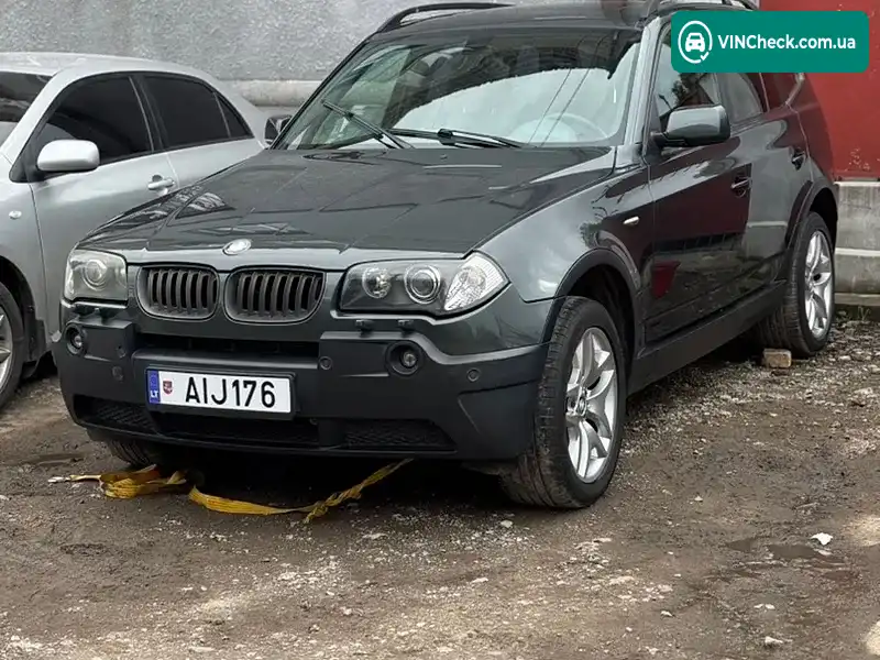 BMW X3 2005, фото з оголошення 1 з 12, VIN WBAPB51060WB44315