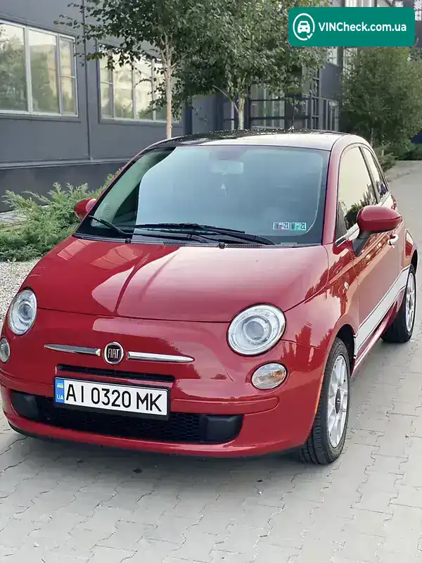 Fiat 500 2012, фото з оголошення 1 з 16, VIN 3C3CFFAR1DT560473