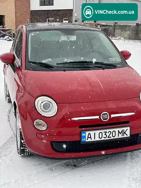 Fiat 500 2012, фото з оголошення 2 з 16, VIN 3C3CFFAR1DT560473