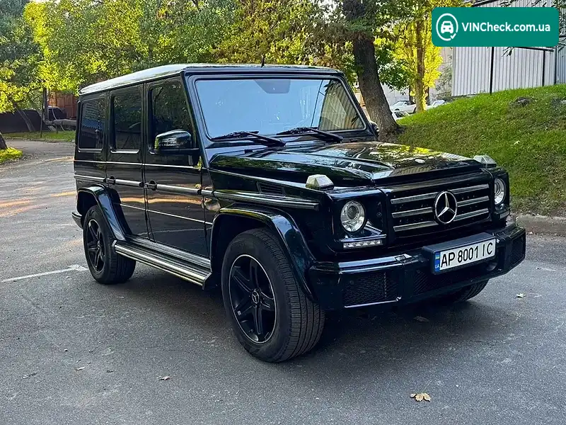 Mercedes-Benz G-Class 2016, фото з оголошення 1 з 8, VIN WDB4633481X264341