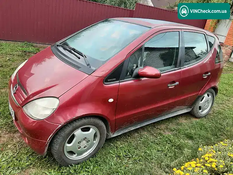 Mercedes-Benz A-Class 2000, фото з оголошення 1 з 5, VIN WDB1680081J474899