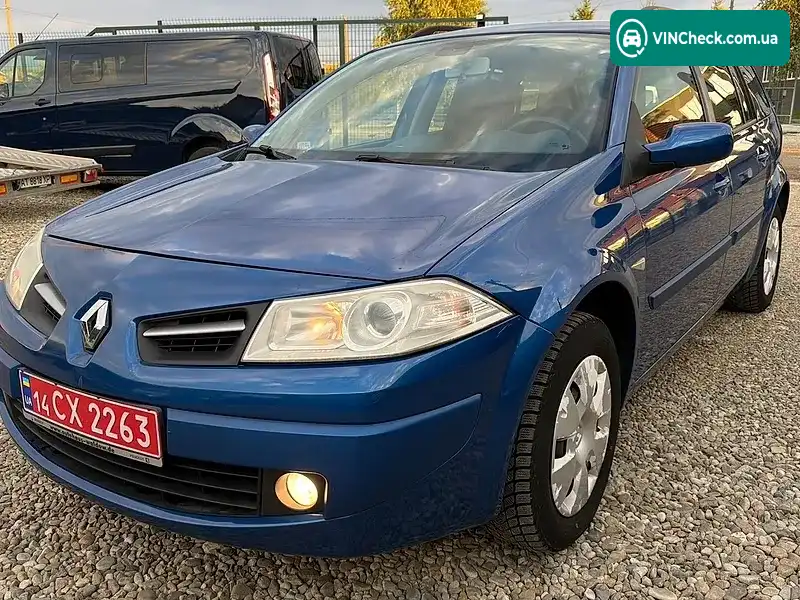 Renault Megane 2009, фото з оголошення 2 з 20, VIN VF1KM1R0H41024808