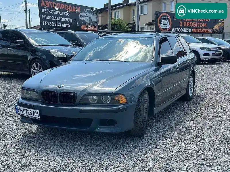 BMW 5 Series 2002, фото з оголошення 2 з 10, VIN WBADS61060GV44147