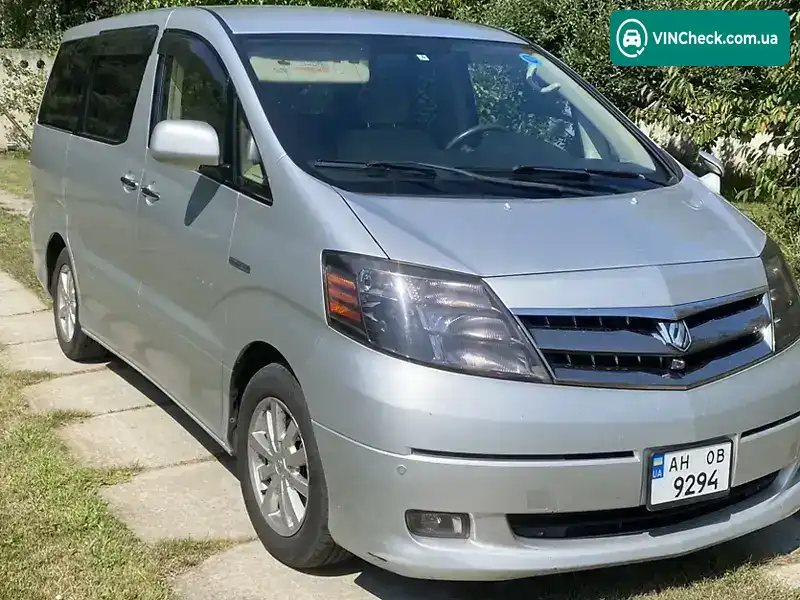 Toyota Alphard 2007, фото з оголошення 1 з 20, VIN ATH10002249100000
