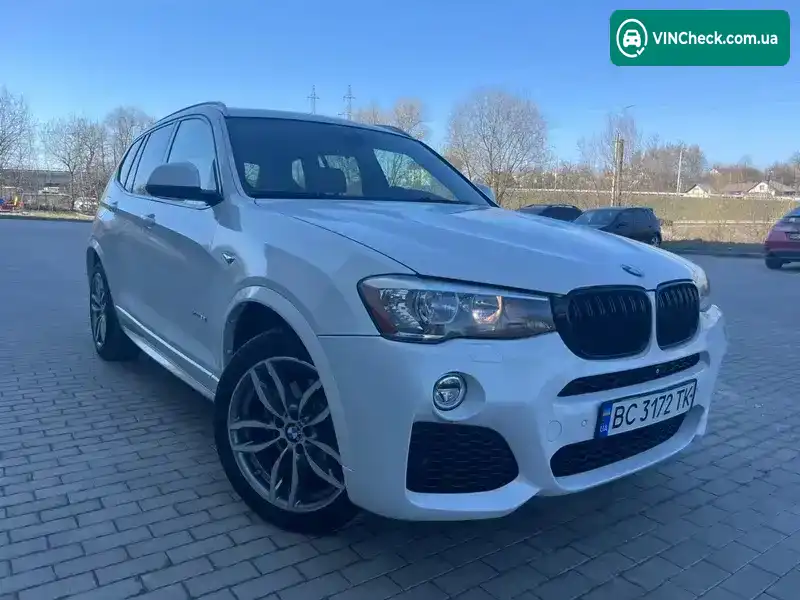 BMW X3 2014, фото з оголошення 1 з 21, VIN 5UXWX9C52F0D52931
