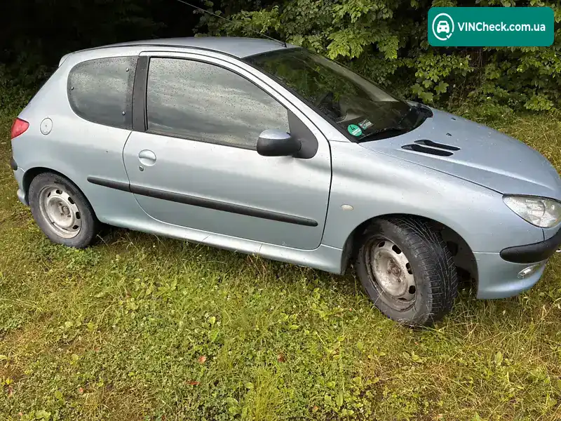 Peugeot 206 2003, фото з оголошення 2 з 21, VIN VF32CKFWA43358214