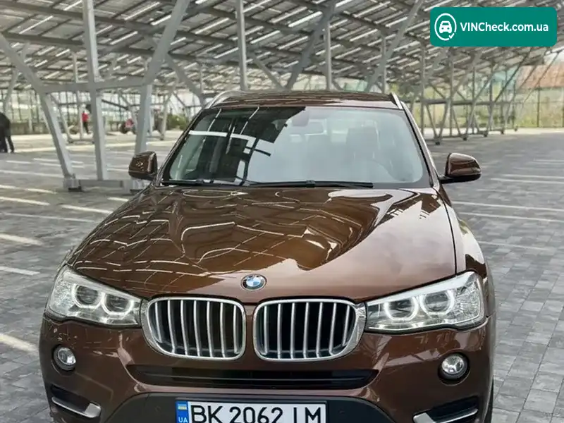 BMW X3 2017, фото з оголошення 2 з 13, VIN WBAWX310200L82258