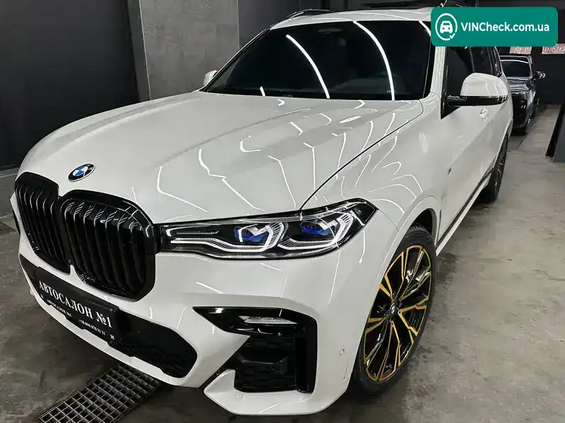 BMW X7 2022, фото з оголошення 1 з 21, VIN WBACW010809L44601