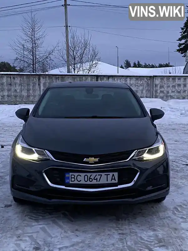 Chevrolet Cruze 2016, фото з оголошення 1 з 11, VIN 1G1BE5SMXH7134257