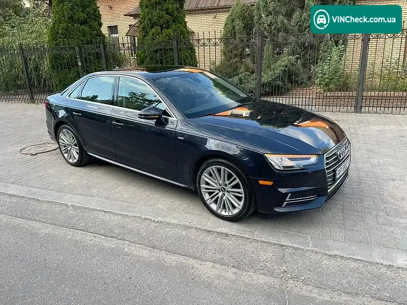 Audi A4 2017, фото з оголошення 2 з 20, VIN WAUENAF43JA098053