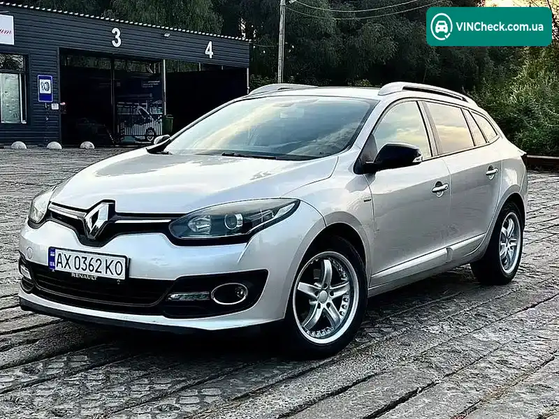 Renault Megane 2015, фото з оголошення 1 з 9, VIN VF1KZ100652756103
