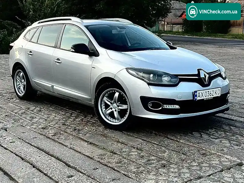 Renault Megane 2015, фото з оголошення 2 з 9, VIN VF1KZ100652756103
