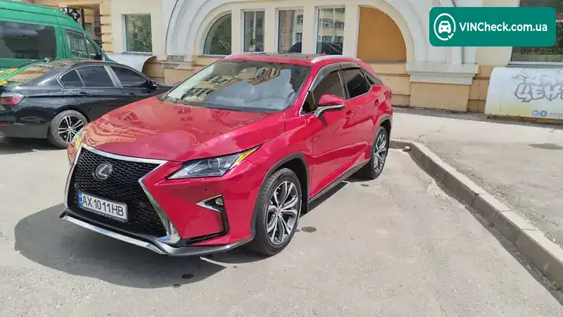 Lexus RX 2017, фото з оголошення 2 з 11, VIN 2T2ZZMCA8HC075020