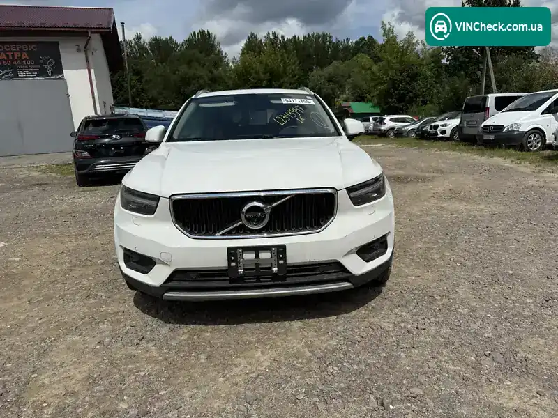 Volvo XC40 2020, фото з оголошення 1 з 20, VIN YV4162UKXL2343947