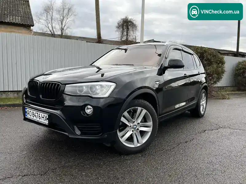 BMW X3 2014, фото з оголошення 1 з 19, VIN WBAWZ310600F63358