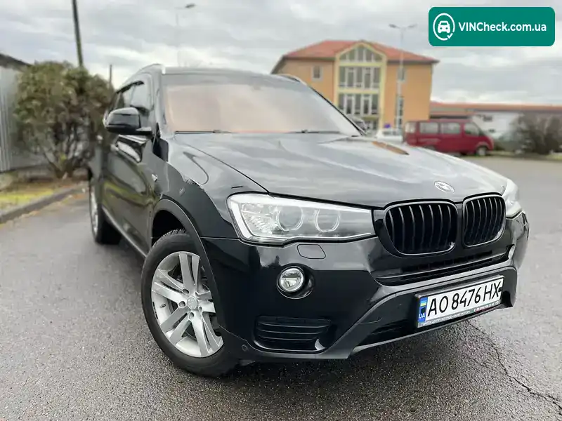 BMW X3 2014, фото з оголошення 2 з 19, VIN WBAWZ310600F63358