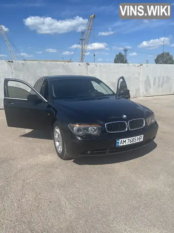BMW 7 Series 2004, фото з оголошення 1 з 14, VIN WBAGM210X0DR61322