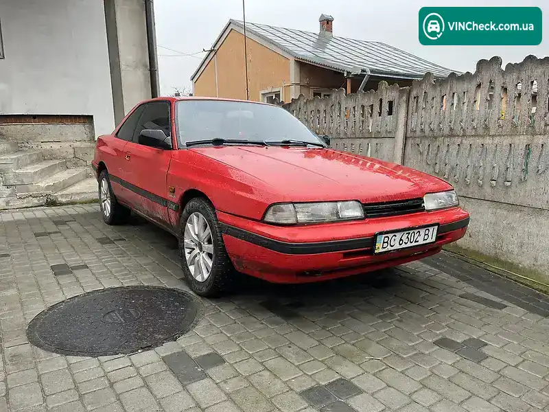 Mazda 626 1990, фото з оголошення 2 з 6, VIN JMZGF12P201106177