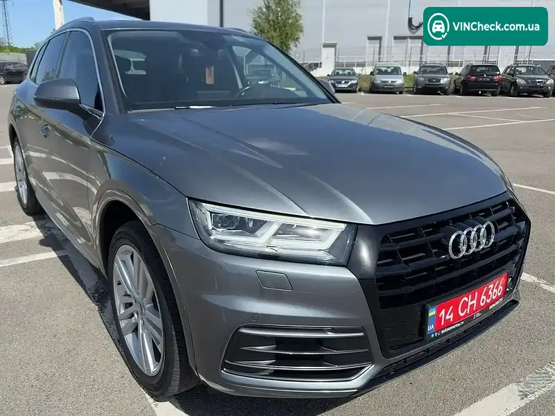 Audi Q5 2018, фото з оголошення 2 з 20, VIN WA1BNAFY5J2118462