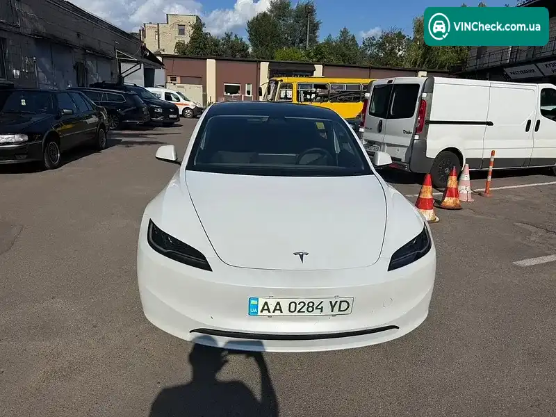 Tesla Model 3 2025, фото з оголошення 1 з 7, VIN 5YJ3E1EA6SF976018