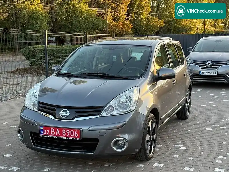 Nissan Note 2012, фото з оголошення 1 з 18, VIN SJNFCAE11U2186561