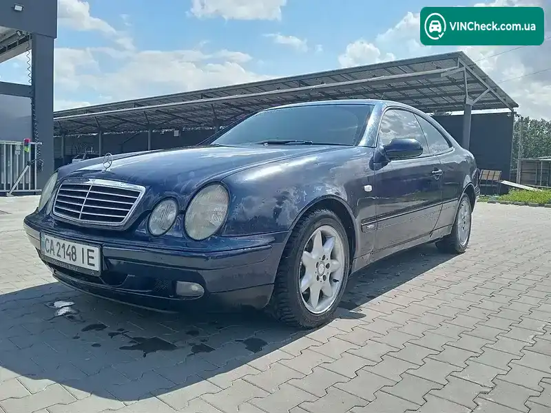 Mercedes-Benz CLK-Class 1997, фото з оголошення 1 з 19, VIN WDB2083471F008254