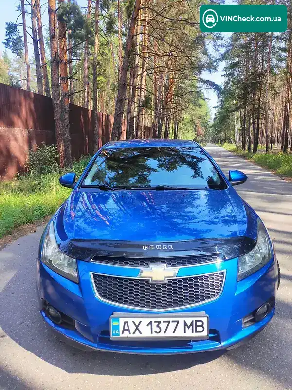 Chevrolet Cruze 2010, фото з оголошення 2 з 12, VIN KL1JF69E9AK625648