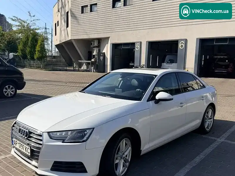 Audi A4 2016, фото з оголошення 2 з 17, VIN WAUGMAF47HN030918