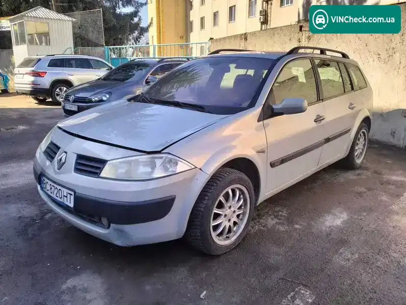 Renault Megane 2003, фото з оголошення 1 з 5, VIN VF1KMRF0529893580