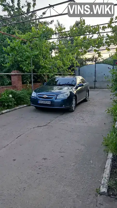 Chevrolet Epica 2007, фото з оголошення 1 з 21, VIN Y6DLF69KE7B068820