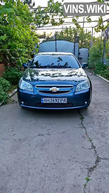 Chevrolet Epica 2007, фото з оголошення 2 з 21, VIN Y6DLF69KE7B068820