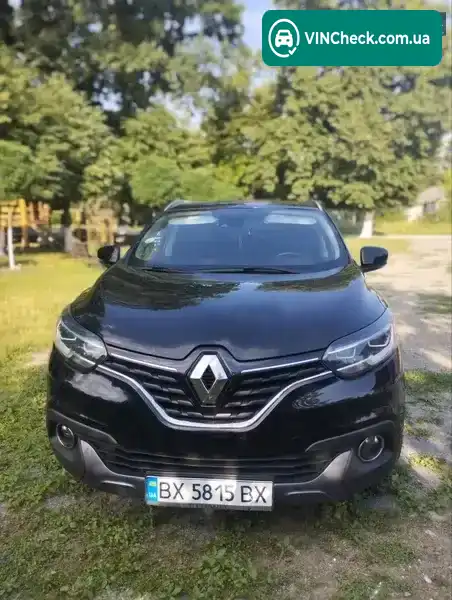 Renault Kadjar 2016, фото з оголошення 1 з 12, VIN VF1RFE00555063395