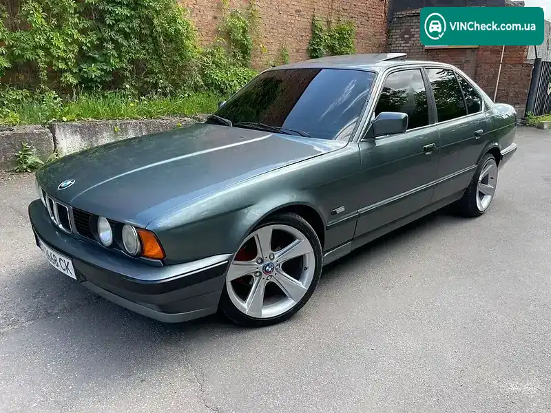 BMW 5 Series 1990, фото з оголошення 1 з 20, VIN WBAHD51060BG00397