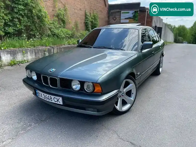 BMW 5 Series 1990, фото з оголошення 2 з 20, VIN WBAHD51060BG00397