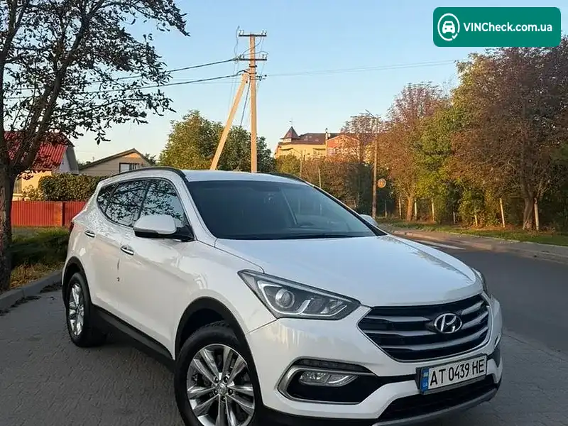 Hyundai Santa FE 2015, фото з оголошення 1 з 15, VIN KMHSW81UBGU619588
