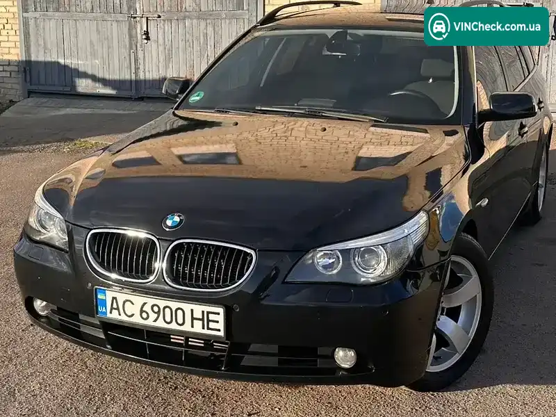 BMW 5 Series 2006, фото з оголошення 1 з 21, VIN WBANJ31060CP85588
