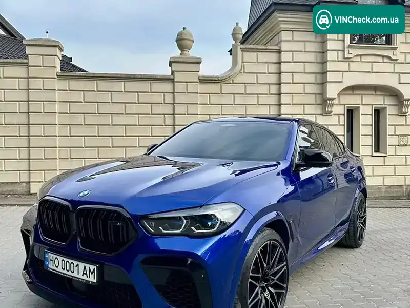 BMW X6 M 2022, фото з оголошення 1 з 20, VIN WBSCY010709L27634